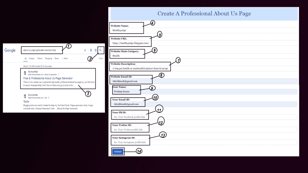 Blog ke Liye Page Kaise Banaye-2
