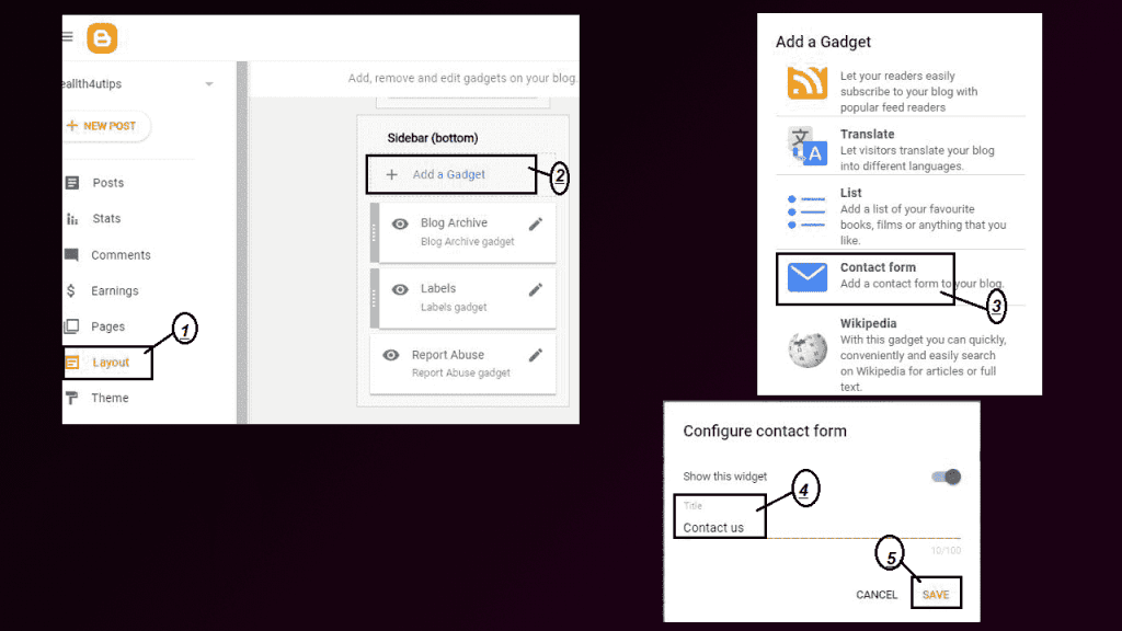 Blog ke Liye Page Kaise Banaye-5