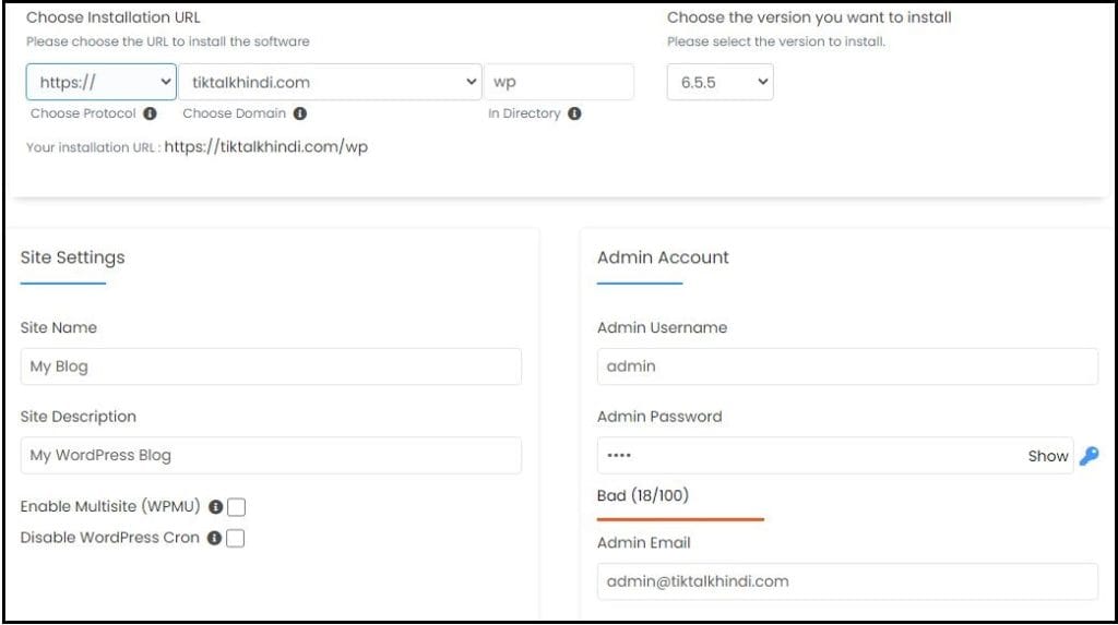 Wordpress Par Website Kaise Banaye-3