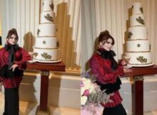 उर्वशी रौतेला ने काटा 16 करोड़ का दुनिया का सबसे महंगा 7 टियर डायमंड केक