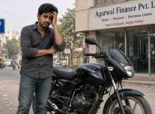 आगरा में फाइनेंस कंपनी कर्मियों ने युवक से की दबंगई