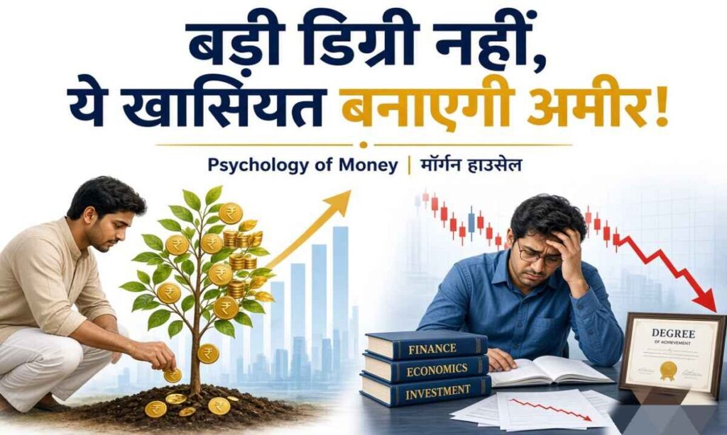 बड़ी डिग्री नहीं, ये एक खासियत बनाएगी आपको अमीर | मॉर्गन हाउसेल की किताब से जानें वेल्थ का असली सीक्रेट