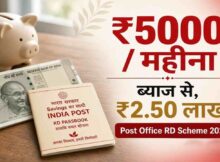 Post Office RD Scheme