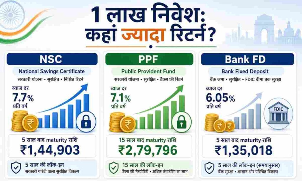 PPF vs NSC vs FD