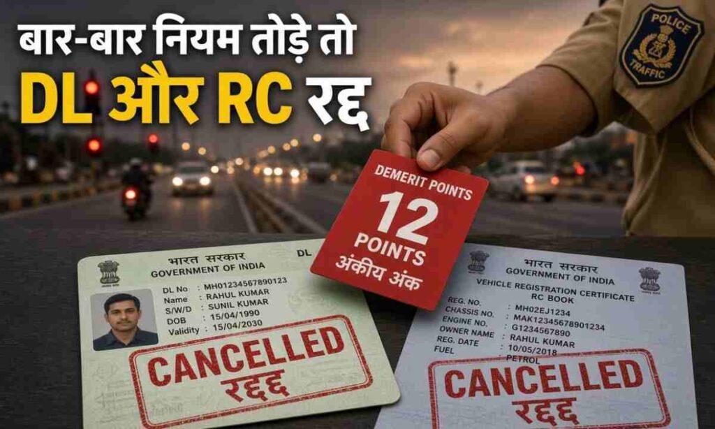 Driving Licence Cancellation New Rule