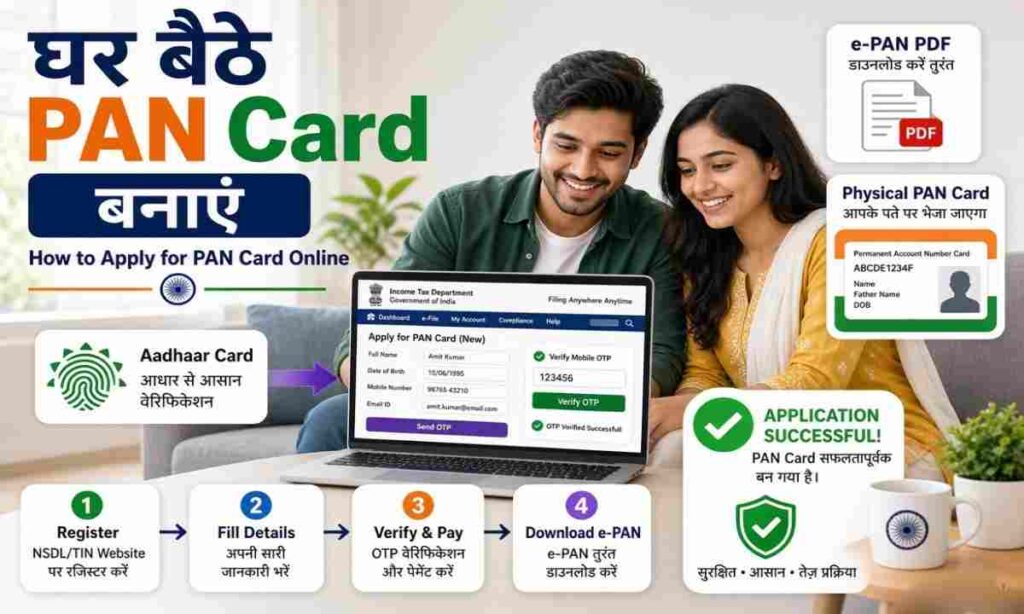 How to Apply for PAN Card Online