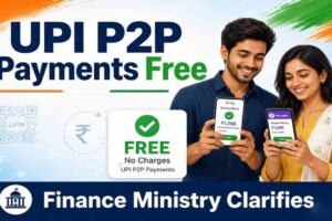 UPI Free for P2P Transactions