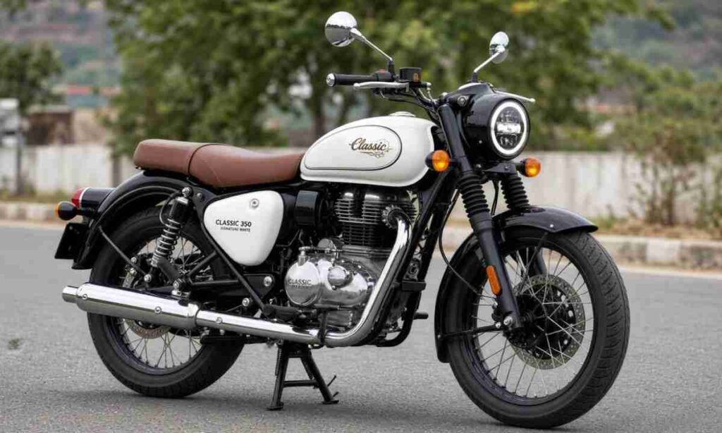 Royal Enfield Classic 350 Signature White Launch Price Features