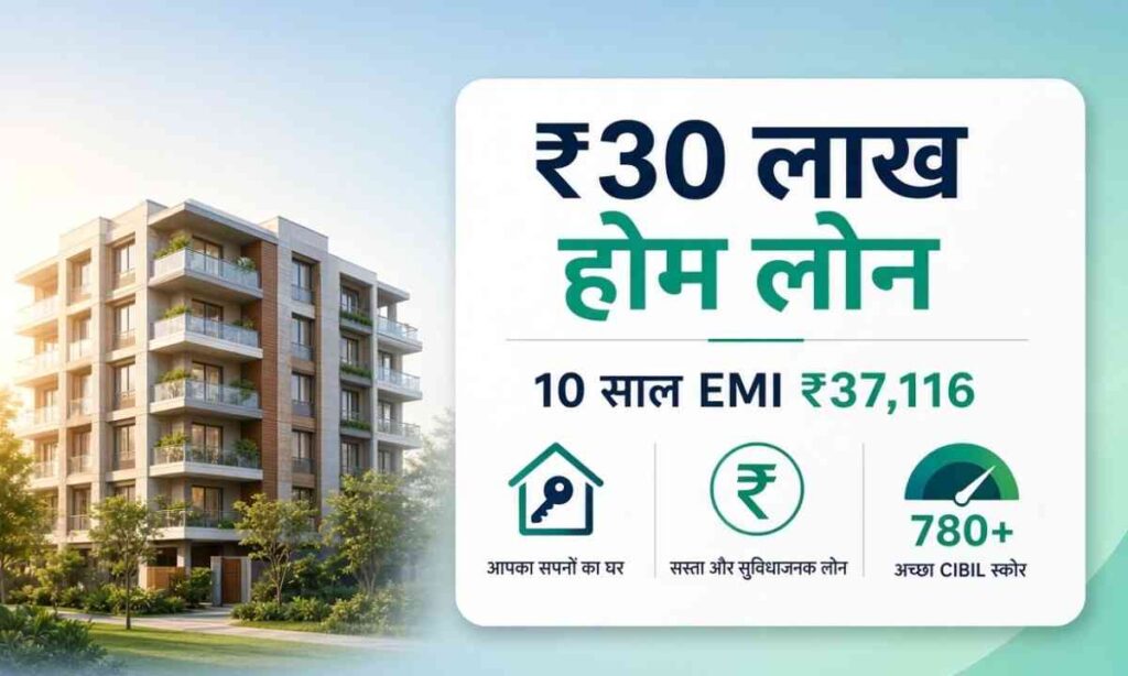 30 Lakh Home Loan Interest 