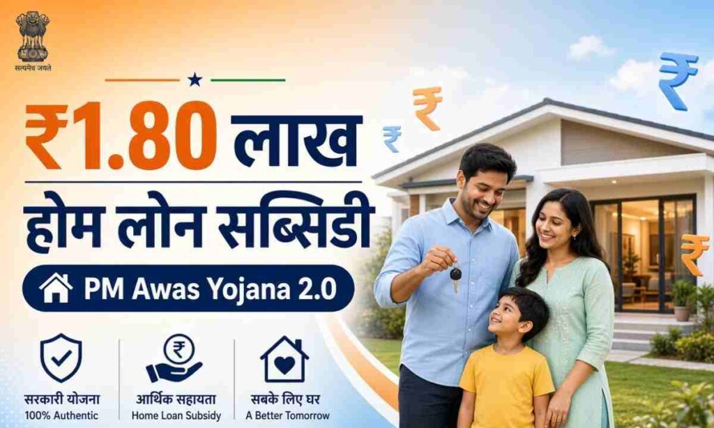PM Awas Yojana 2.0 Home Loan Subsidy
