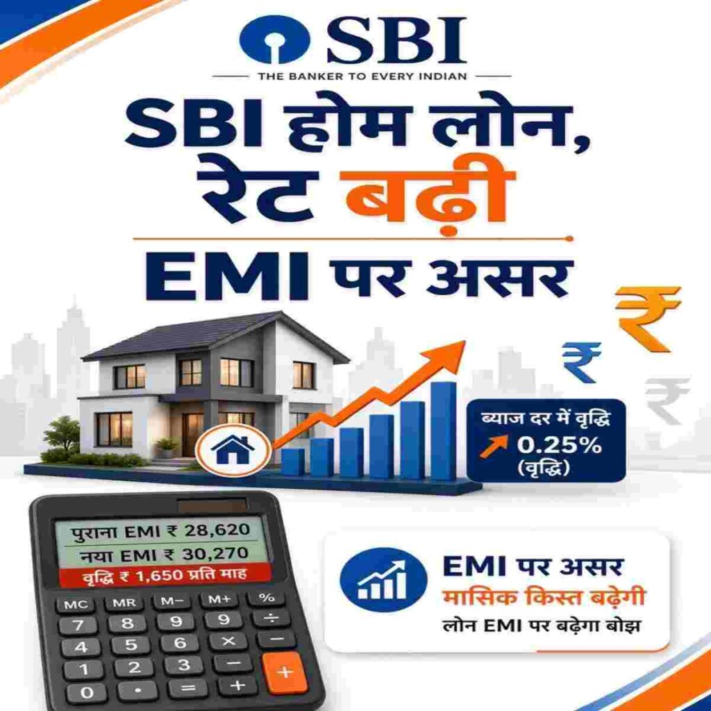 SBI Home Loan Interest Rate Hike