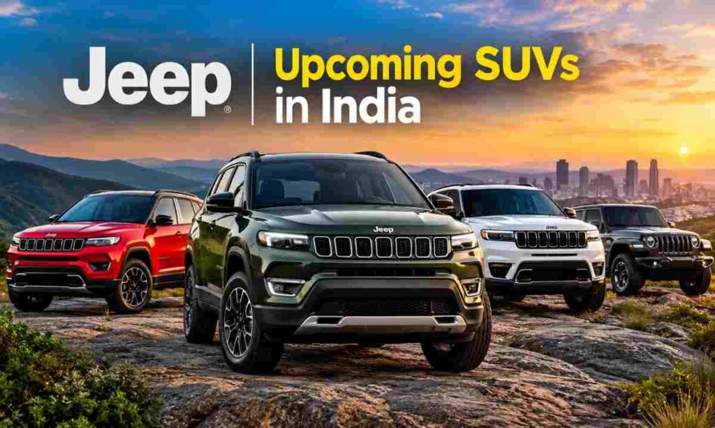 Jeep Upcoming SUVs in India: